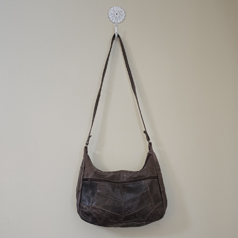 Elegant Dark Brown Shoulder Bag